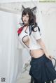 Coser@白烨 Vol.047: 魅惑狼姐姐-室外 (63 photos )